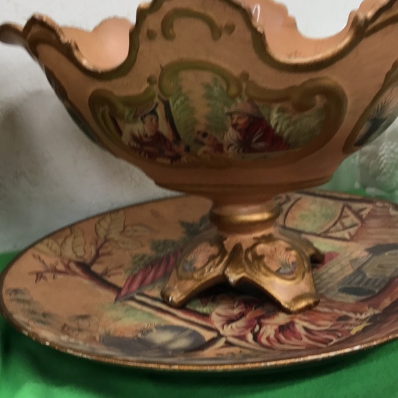 Vintage Oriental set,  plate / jar/ bowl - Picture 14 of 16